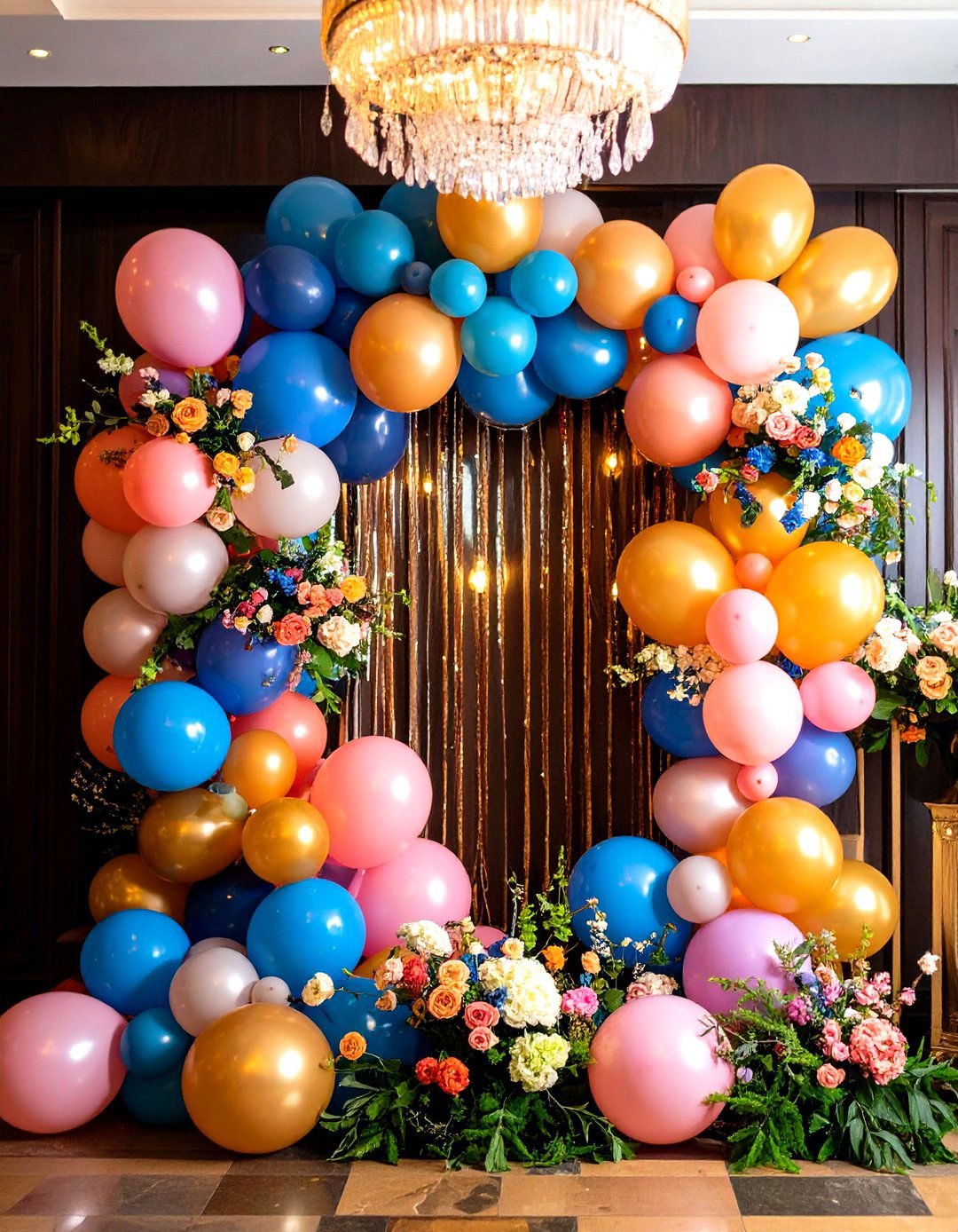 Balloon Wall Backdrop Centerpieces - 24 Balloon Centerpiece Ideas