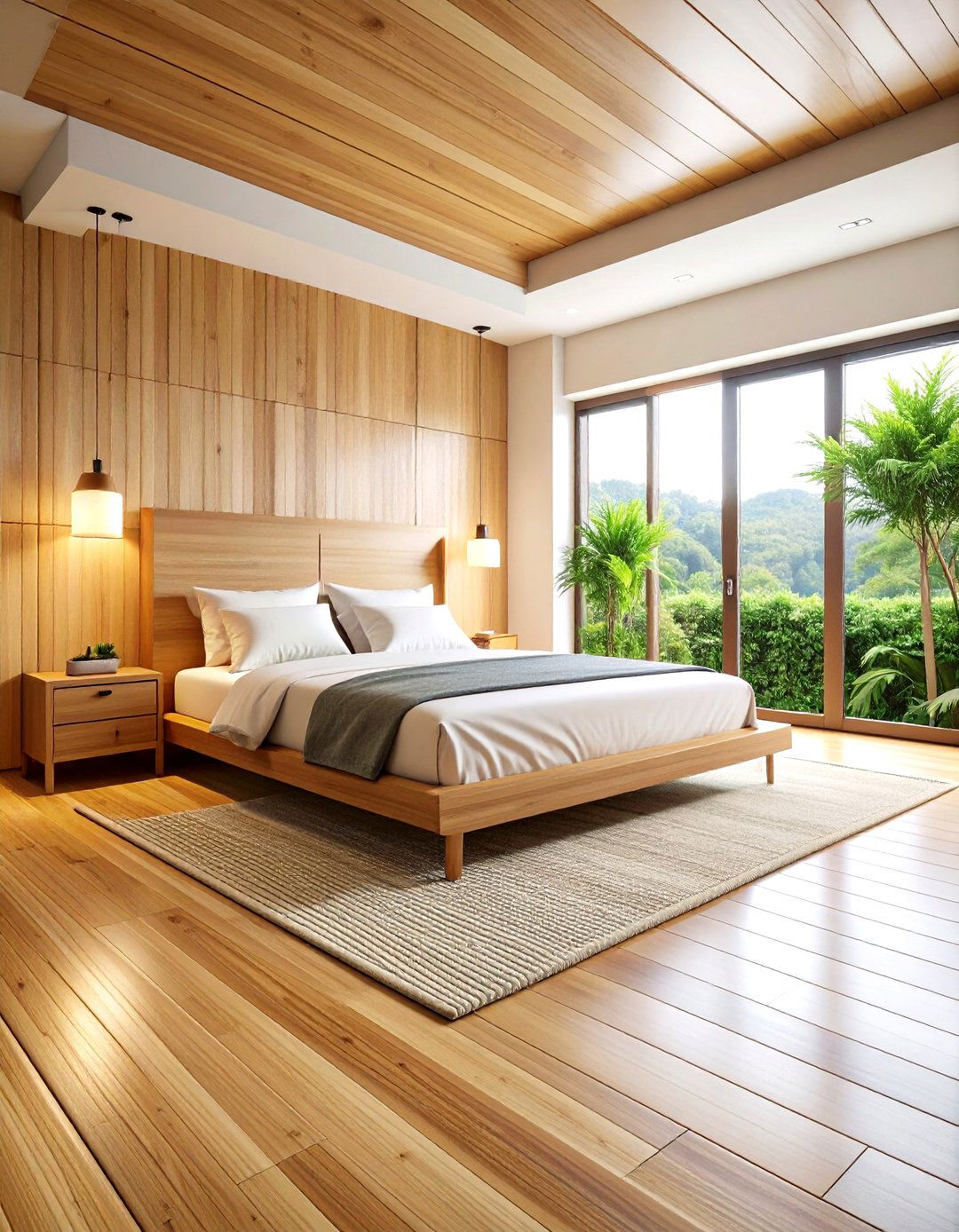 Bamboo Strand Woven Flooring - 24 Wood Floor Ideas