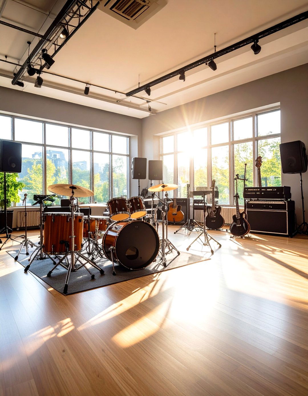 Band Rehearsal Command Center - 24 Music Room Ideas
