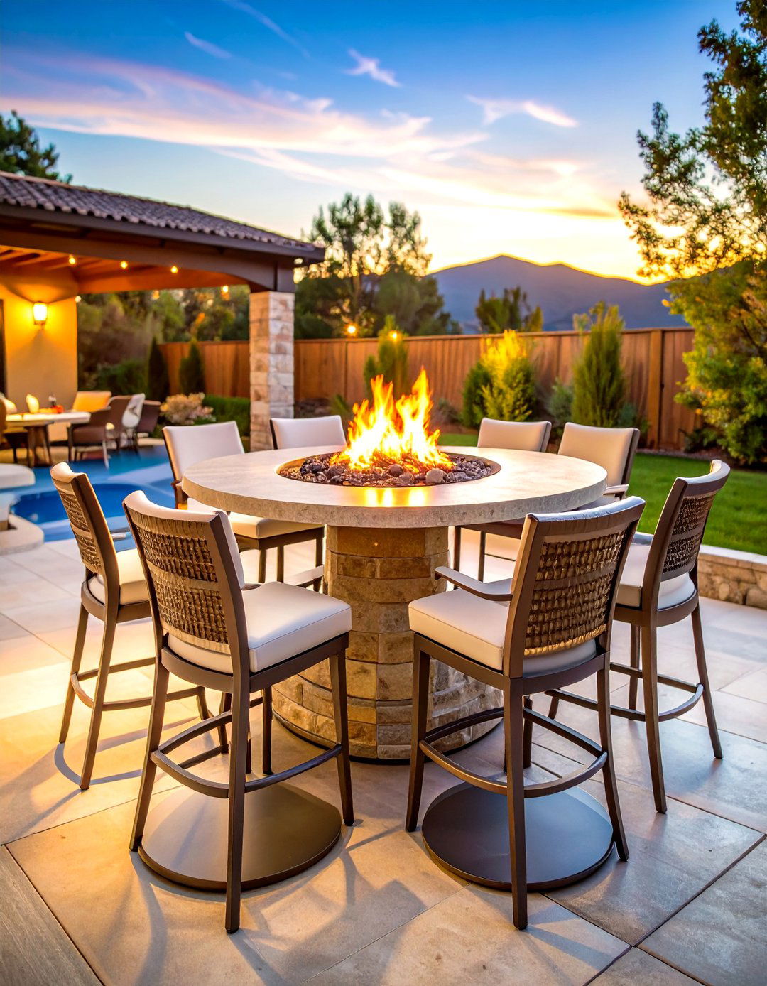 Bar Height Fire Pit Chairs - 24 Fire Pit Chair Ideas