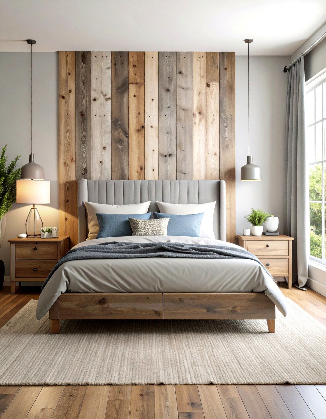 Barnwood Feature Walls - 24 Farmhouse Wall Decor Ideas