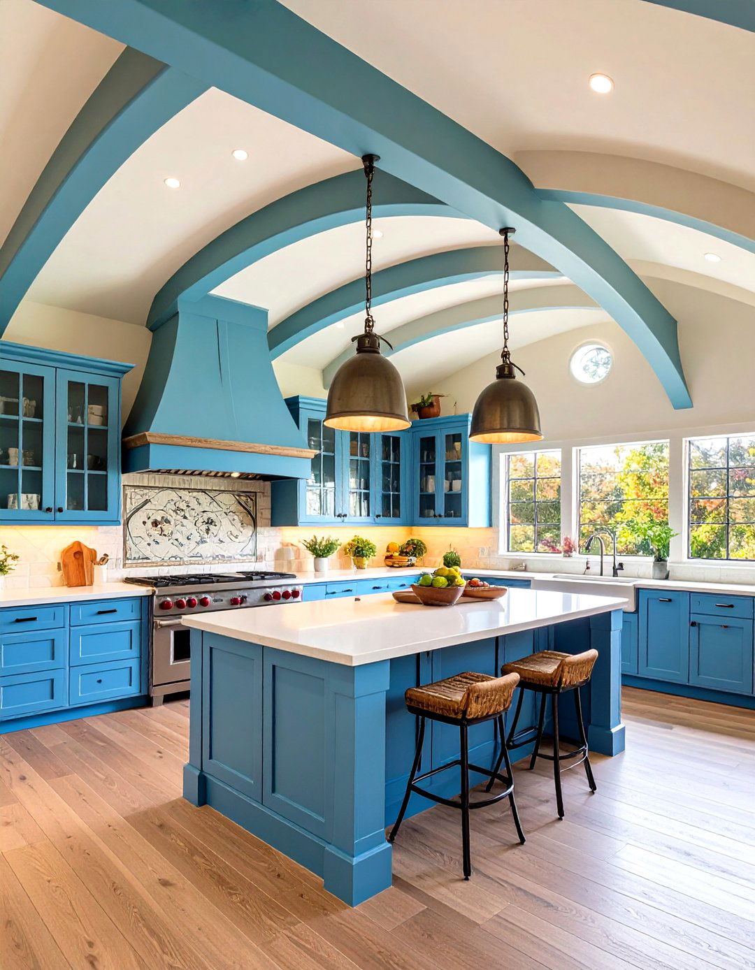 Barrel Vaulted Ceiling Treatments - 24 Spanish Style Kitchen Ideas