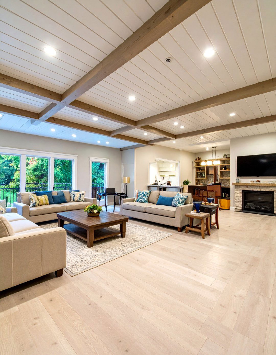 Basement Recreation Beadboard Ceiling - 24 Beadboard Ceiling Design Ideas