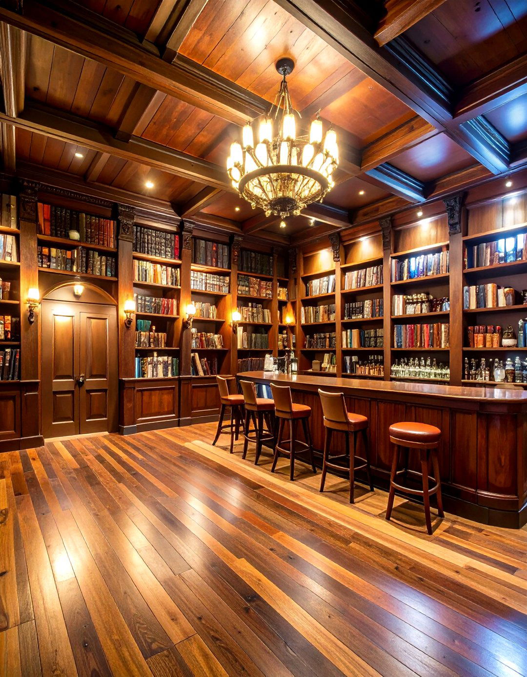 Basement Speakeasy Theater - 24 Basement Home Theater Ideas