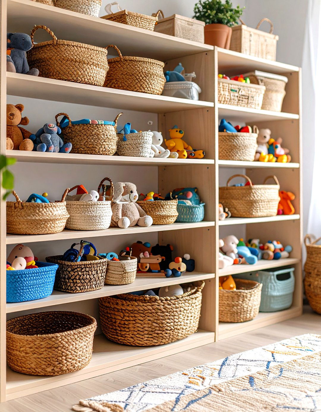 Basket Storage Systems - 24 Toy Storage Ideas