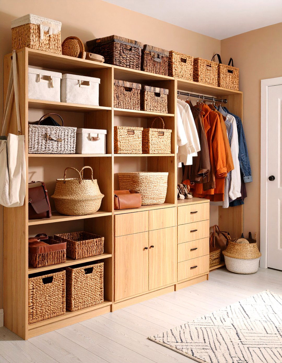 Basket Storage Systems - 24 Mudroom Storage Ideas
