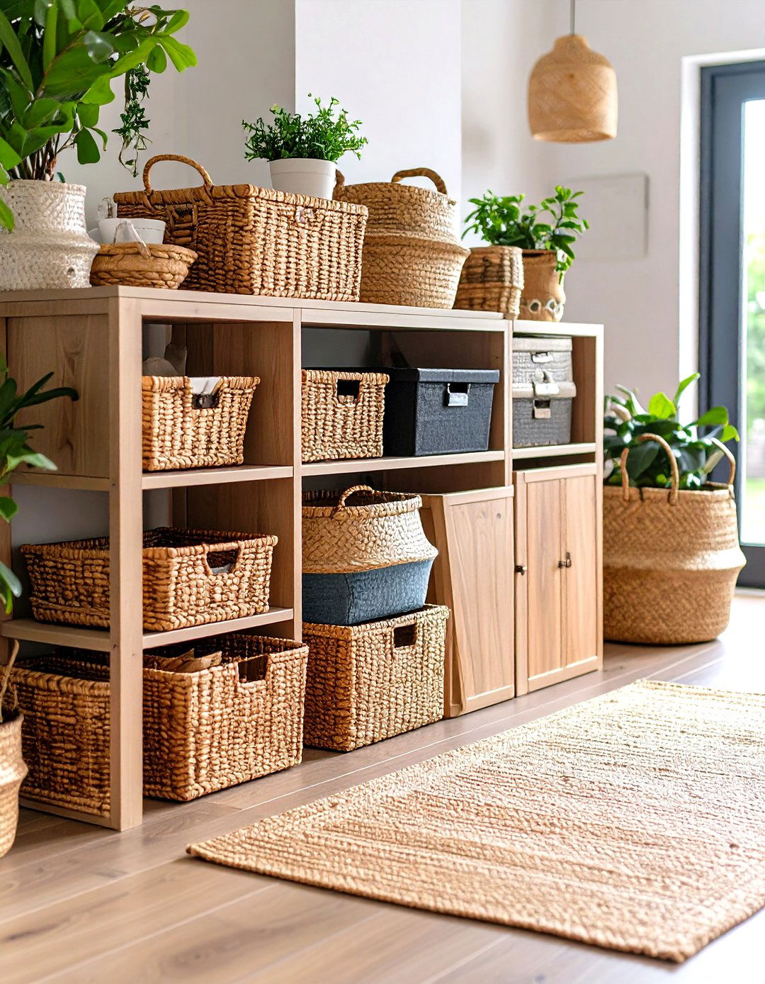 Basket and Bin Storage Collections - 24 Entryway Shoe Storage Ideas