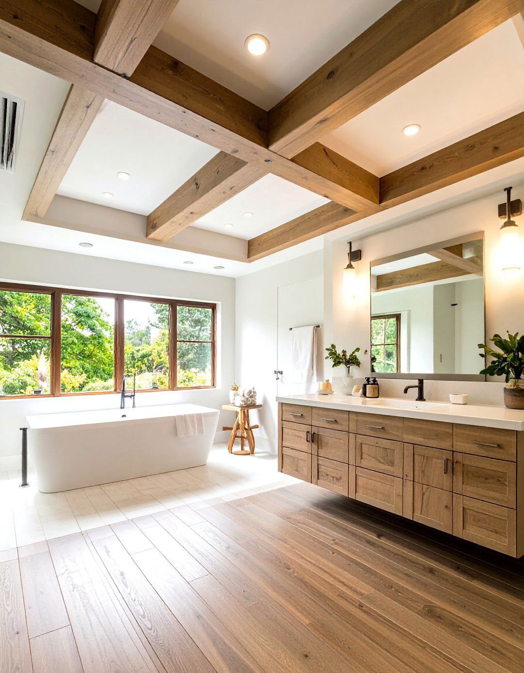 Bathroom Coffered Ceiling Moisture Solutions - 24 Coffered Ceiling Ideas