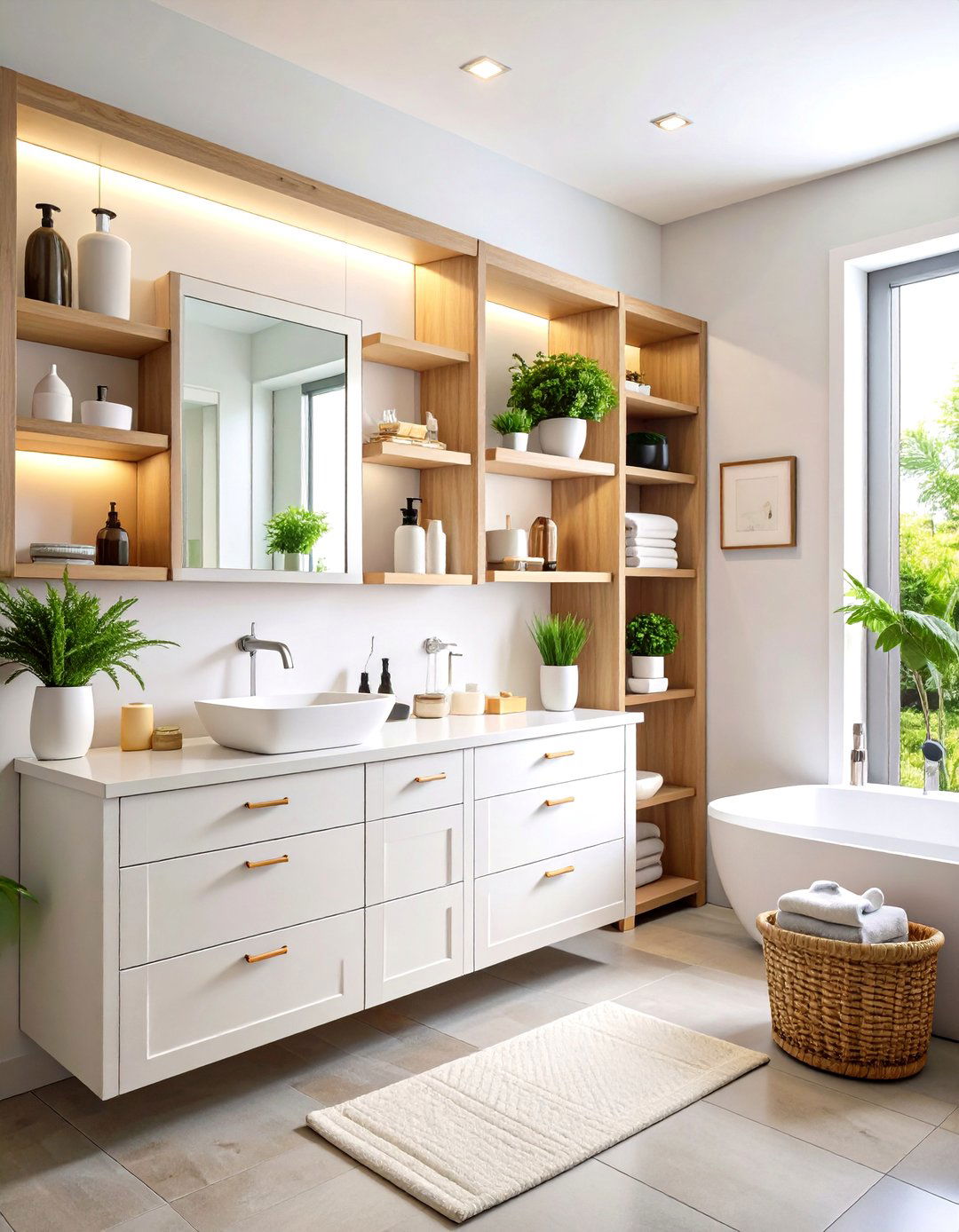 Bathroom Medicine Cabinet Wall Systems - 24 Tiny House Storage Ideas