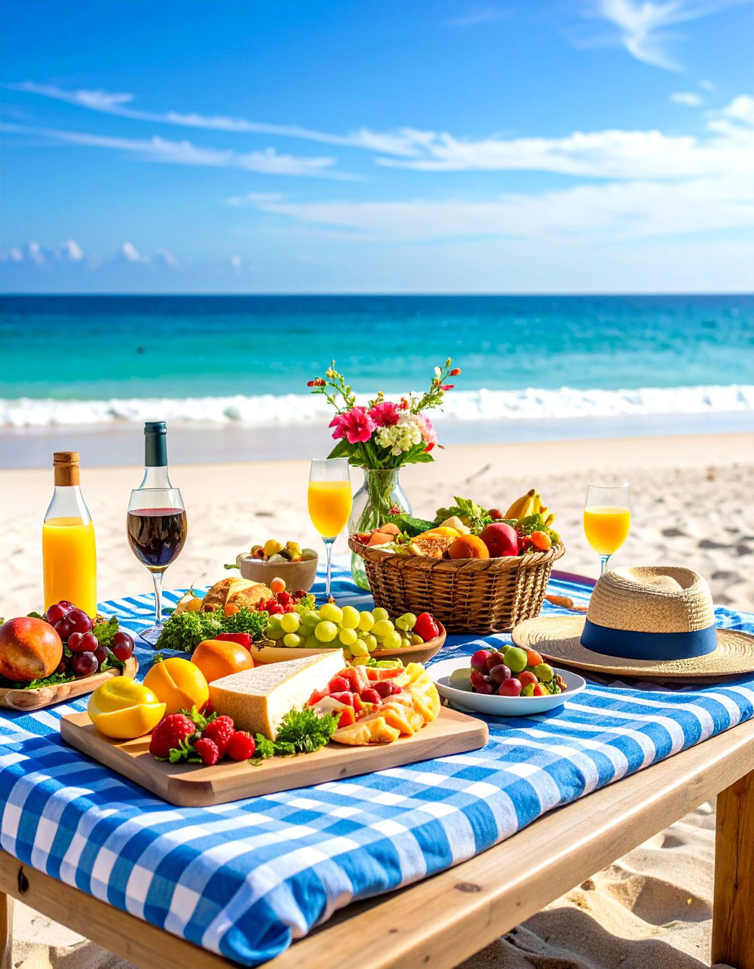 Beach Picnic Paradise Setup - 24 Wedding Proposal Ideas