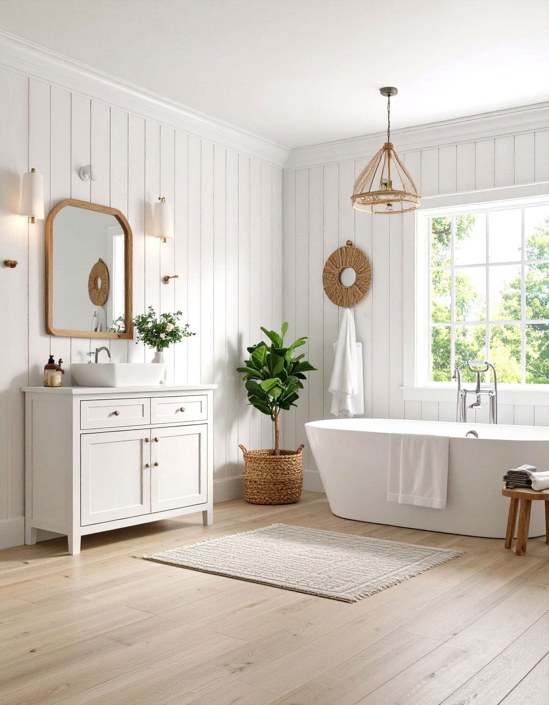 Beadboard Paneling for Coastal Elegance - 24 Wall Molding Ideas