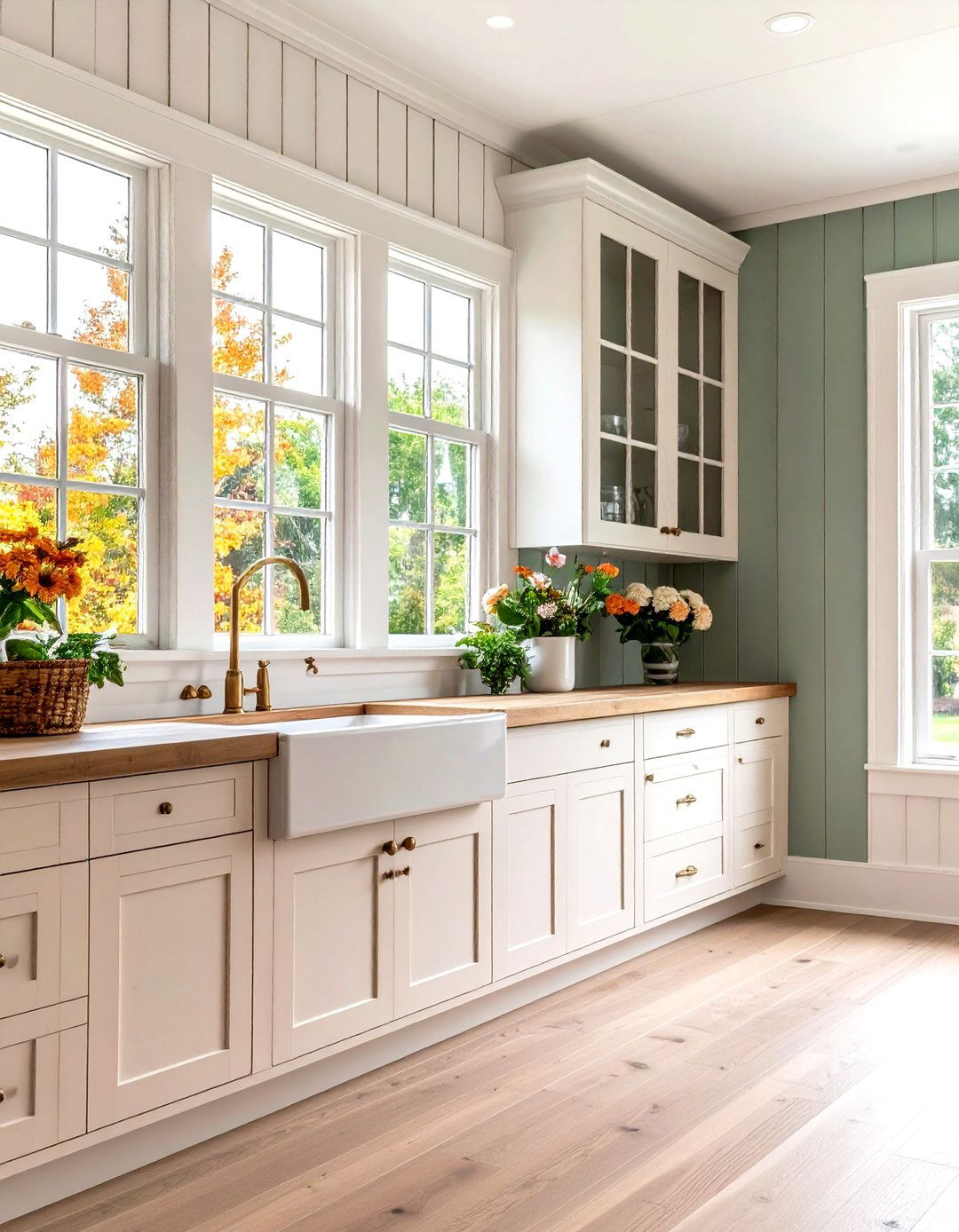 Beadboard Wainscoting Laundry Room - 24 Farmhouse Laundry Room Ideas