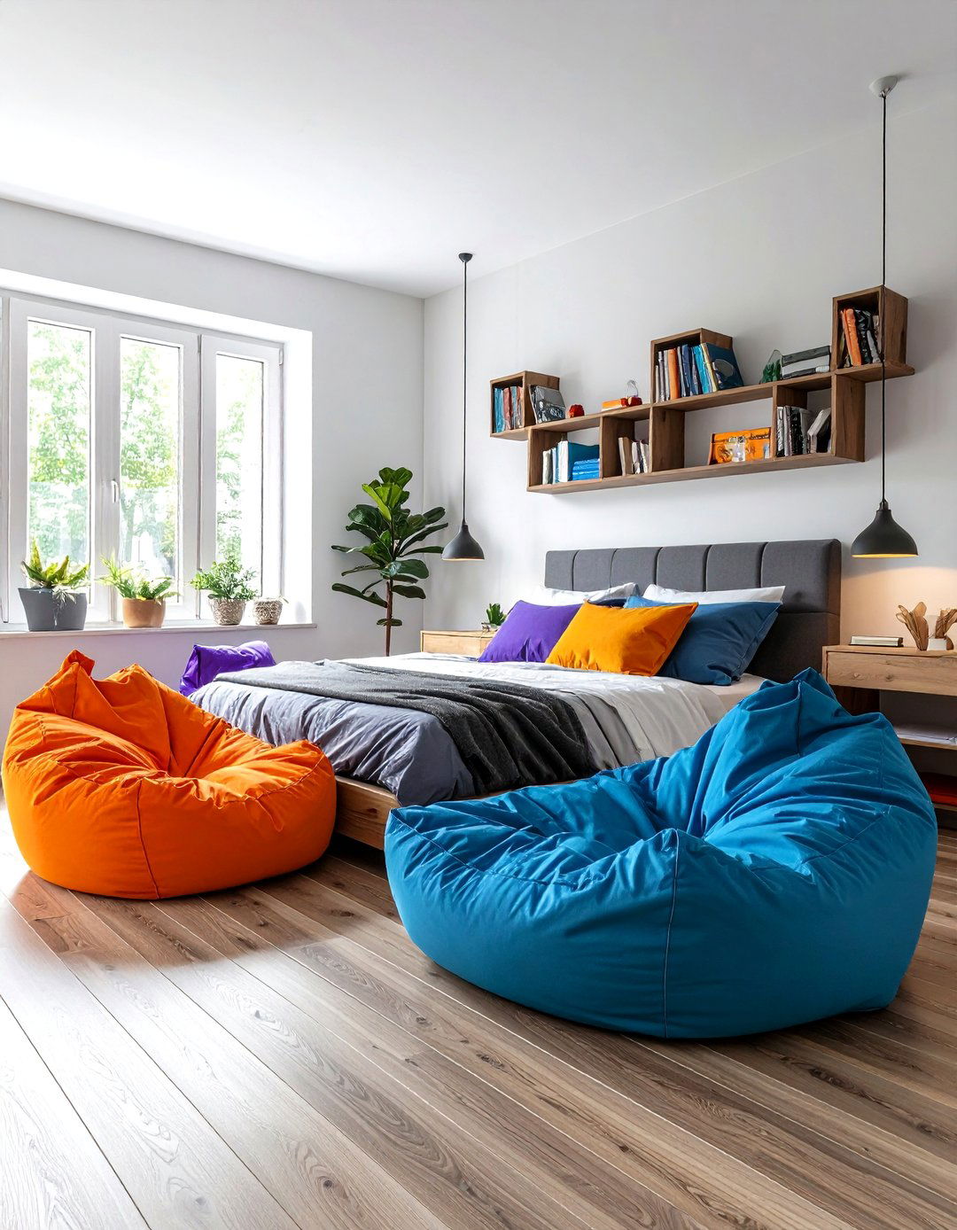 Bean Bag Lounge Bedroom - 24 70s Bedroom Decor Ideas