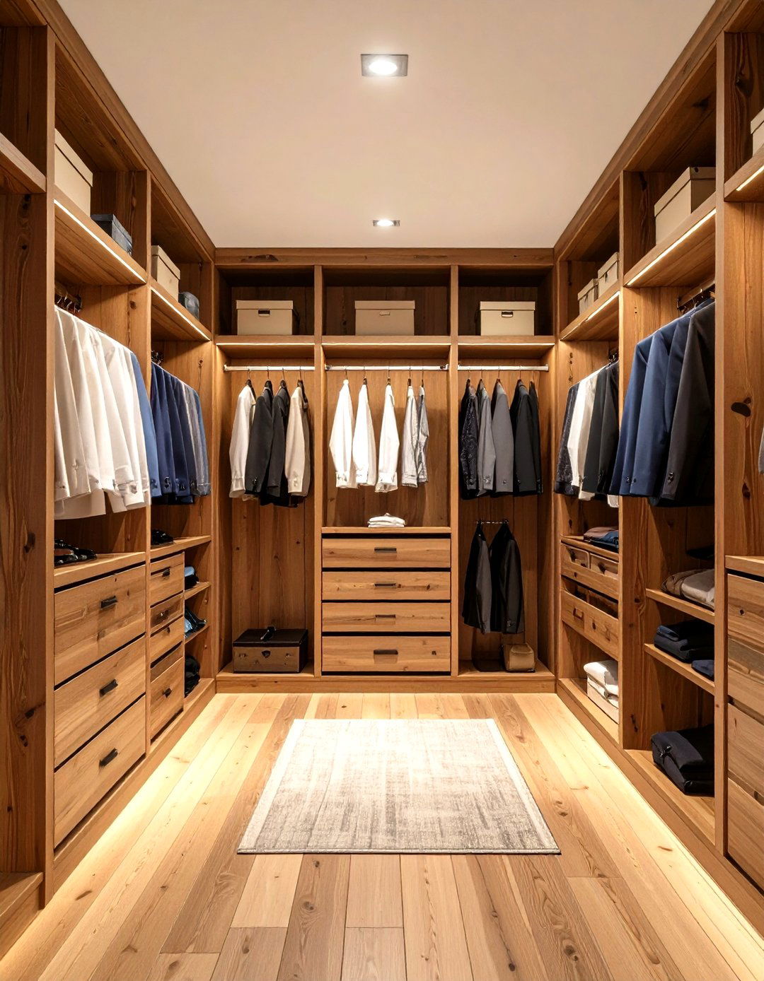 Bedroom Closet Barnwood Interior - 24 Barnwood Accent Wall Ideas