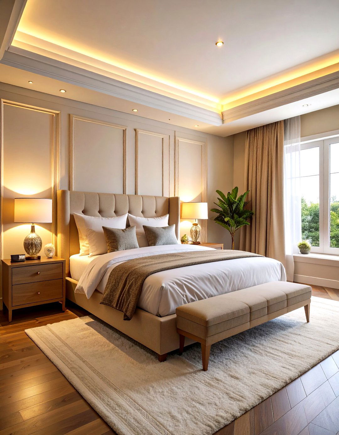 Bedroom Crown Molding Soffit Lighting - 24 Soffit Lighting Ideas