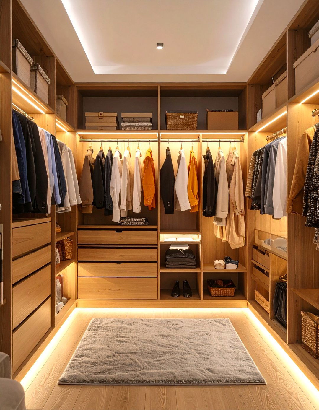Bedroom Wardrobe Interior Lighting - 24 Aesthetic Room Ideas With Led Lights