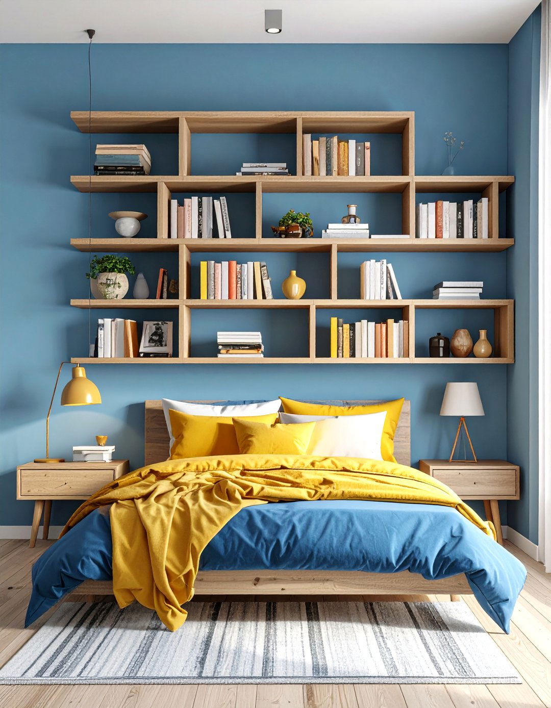 Bedside Floating Nightstand Alternatives - 24 Bedroom Shelving Ideas