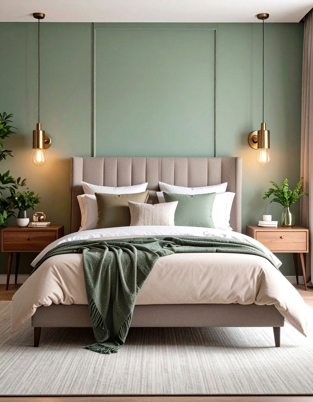 Bedside Wall Mounted Swing Arm Lights - 24 Small Bedroom Lighting Ideas