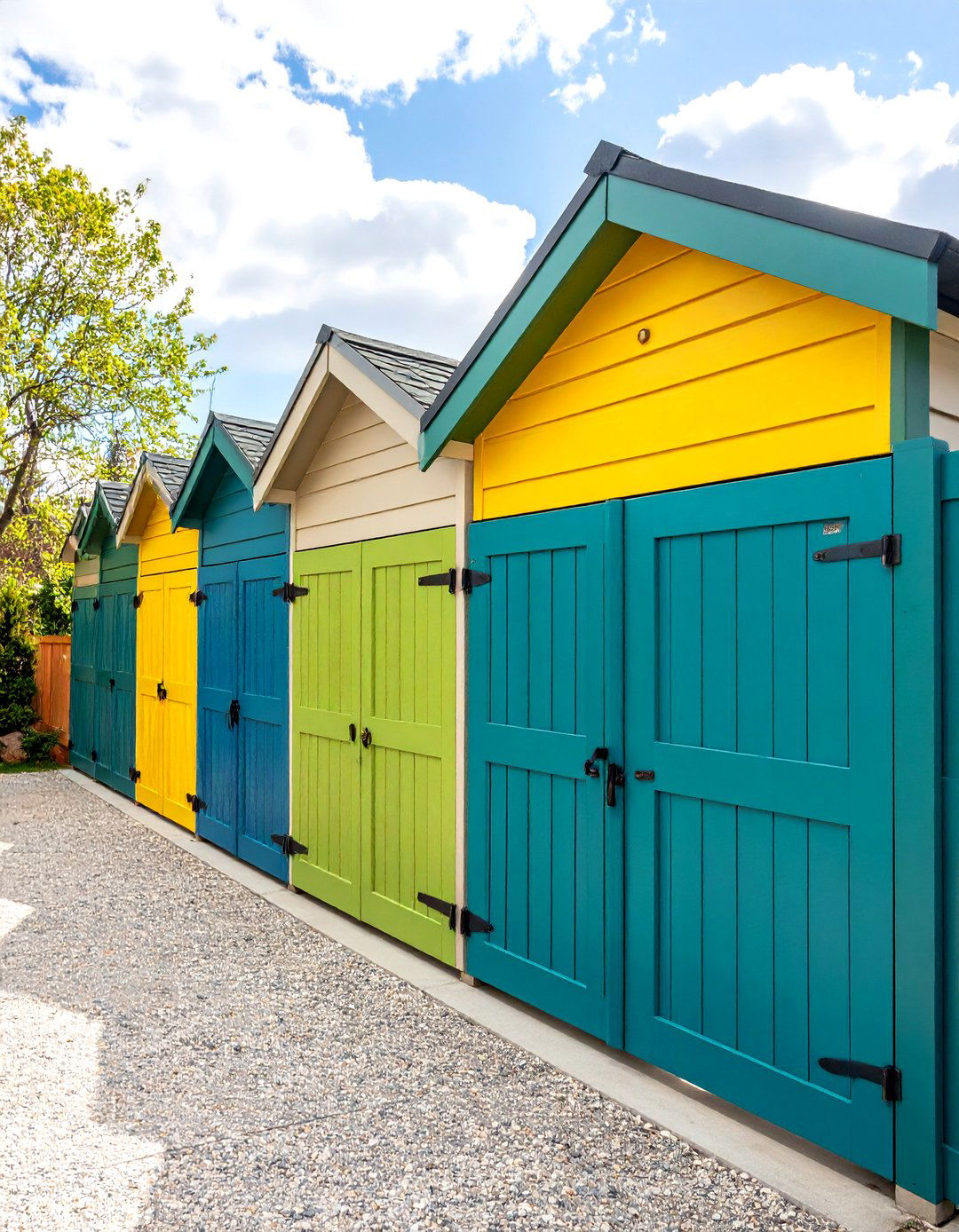 Behind Fence Storage Areas - 24 Outdoor Storage Ideas