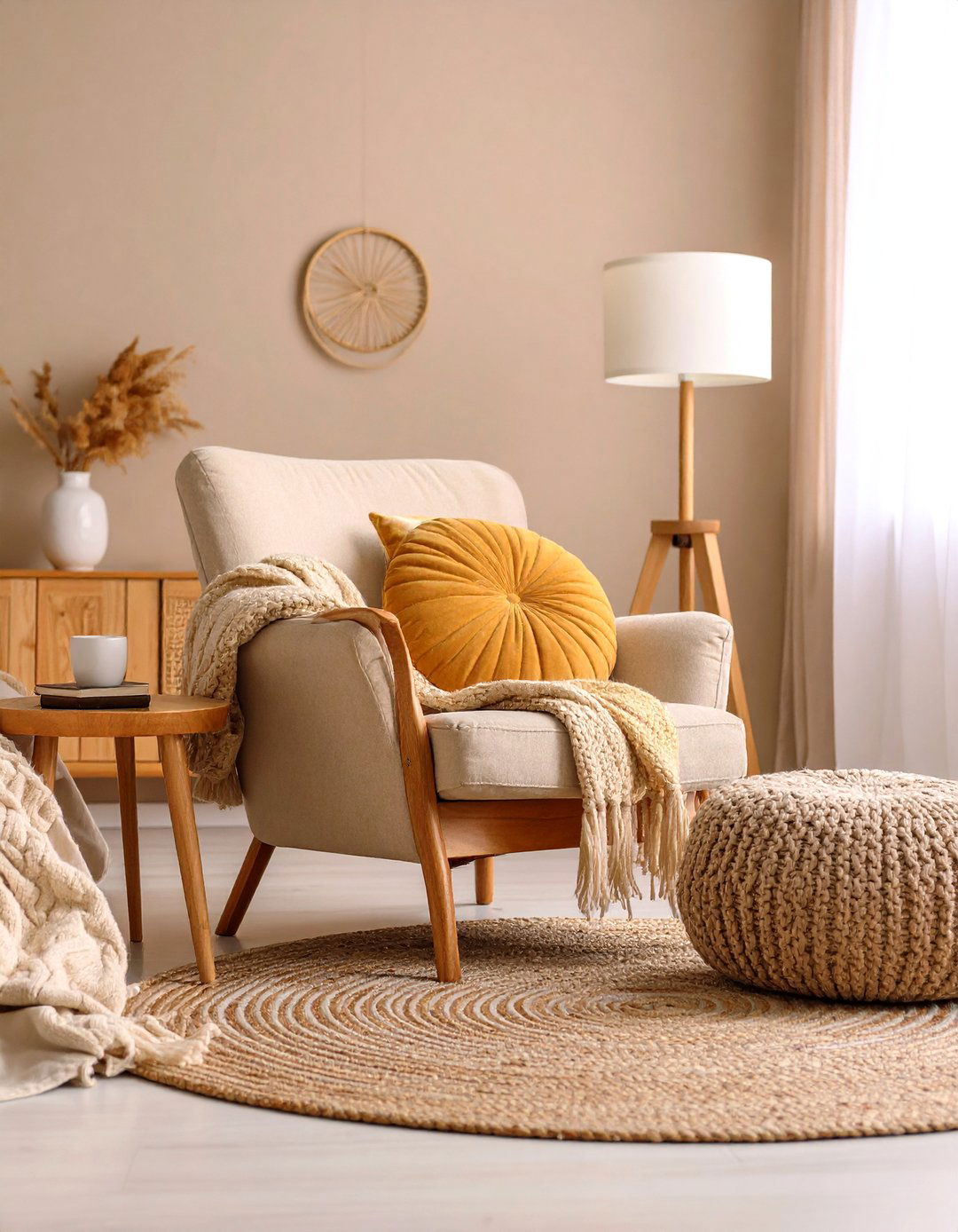 Beige Bedroom Seating Area - 24 Beige Bedroom Ideas