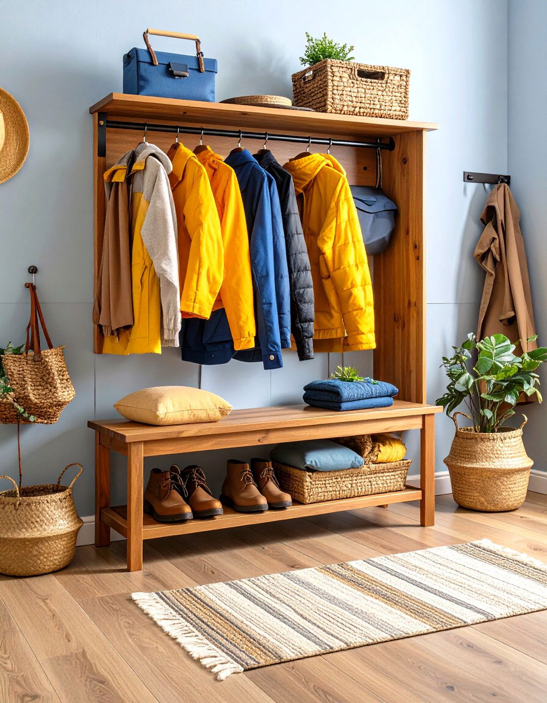 Bench With Lift Up Storage - 24 Mudroom Storage Ideas