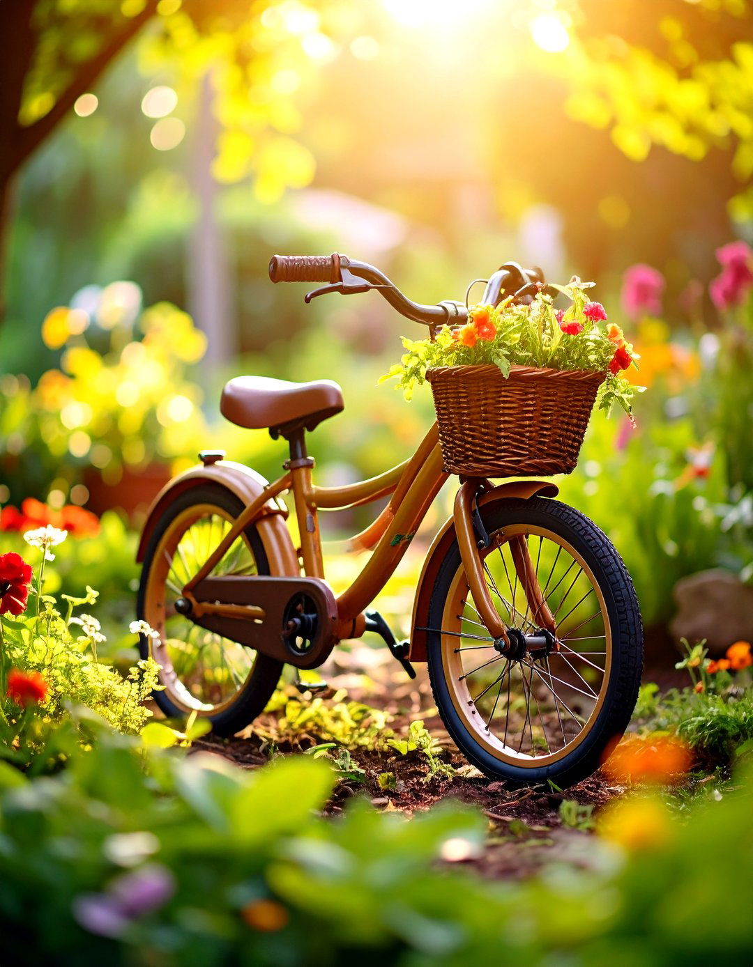 Bicycle Childrens Play Garden - 24 Old Bicycle Garden Ideas