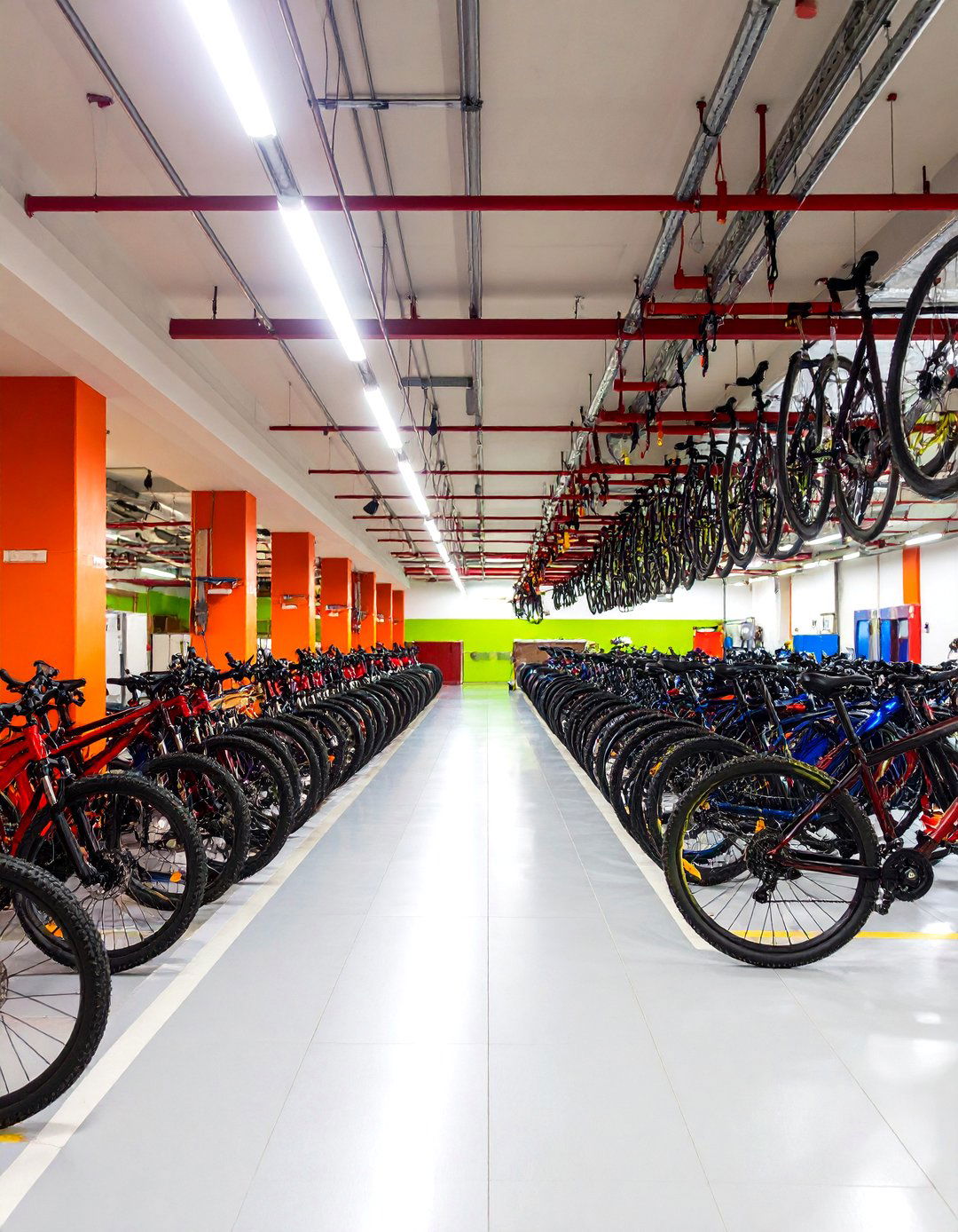 Bicycle Storage Garage Hub - 24 Garage Decor Ideas