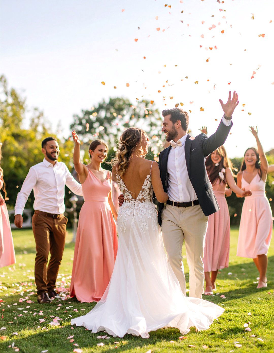 Biodegradable Confetti Toss - 24 Wedding Send-off Ideas