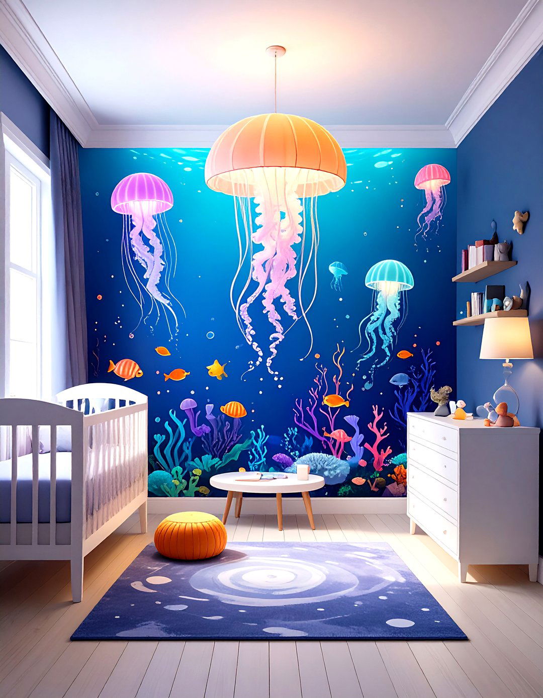 Bioluminescent Ocean Nursery - 24 Ocean-themed Nursery Ideas
