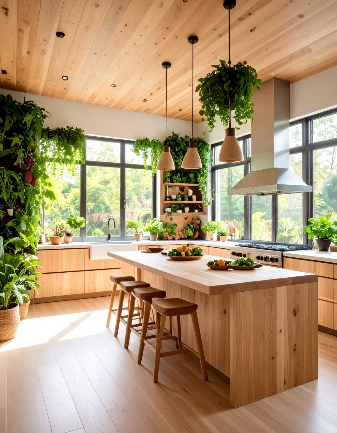 Biophilic Design Elements - 24 Organic Kitchen Design Ideas