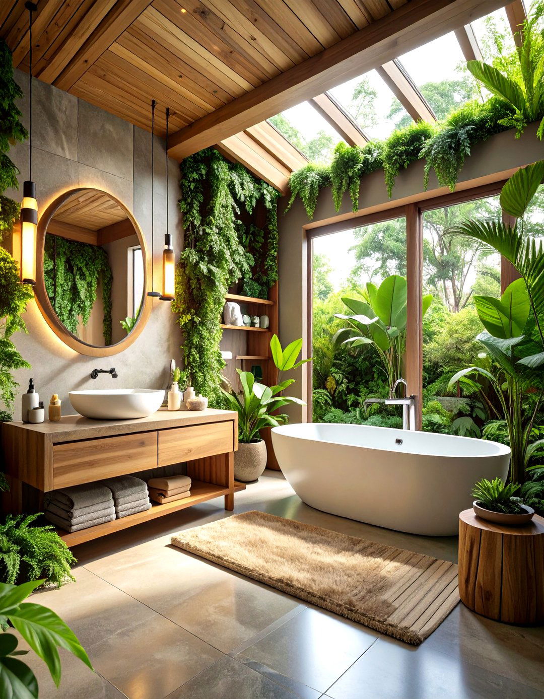 Biophilic Design Integration - 24 luxury bathroom ideas