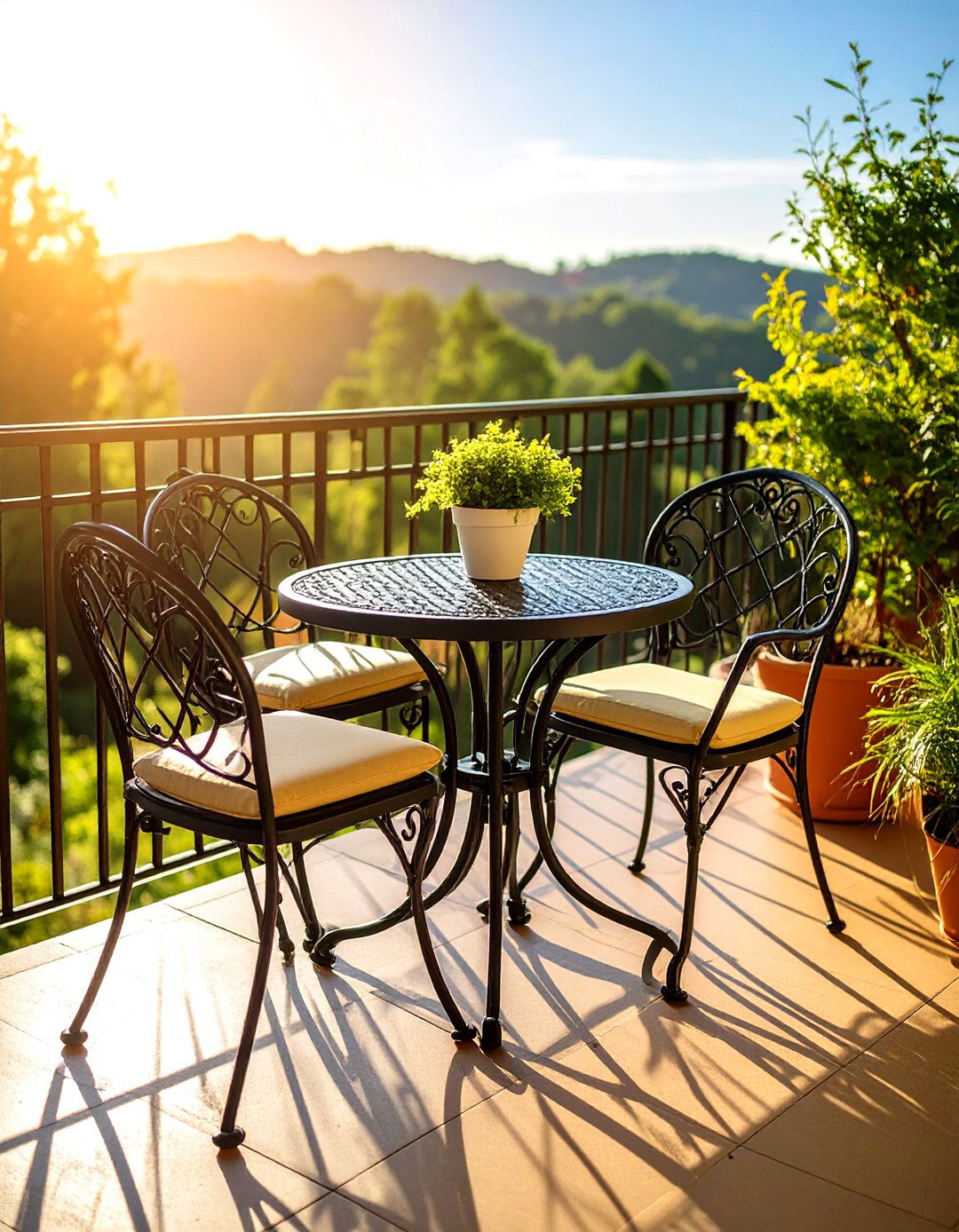 Bistro Table Chair Combos - 24 Outdoor Seating Ideas