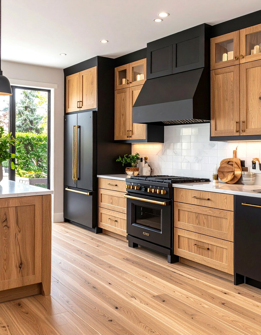 Black Appliance Kitchen - 24 1980s Kitchen Ideas