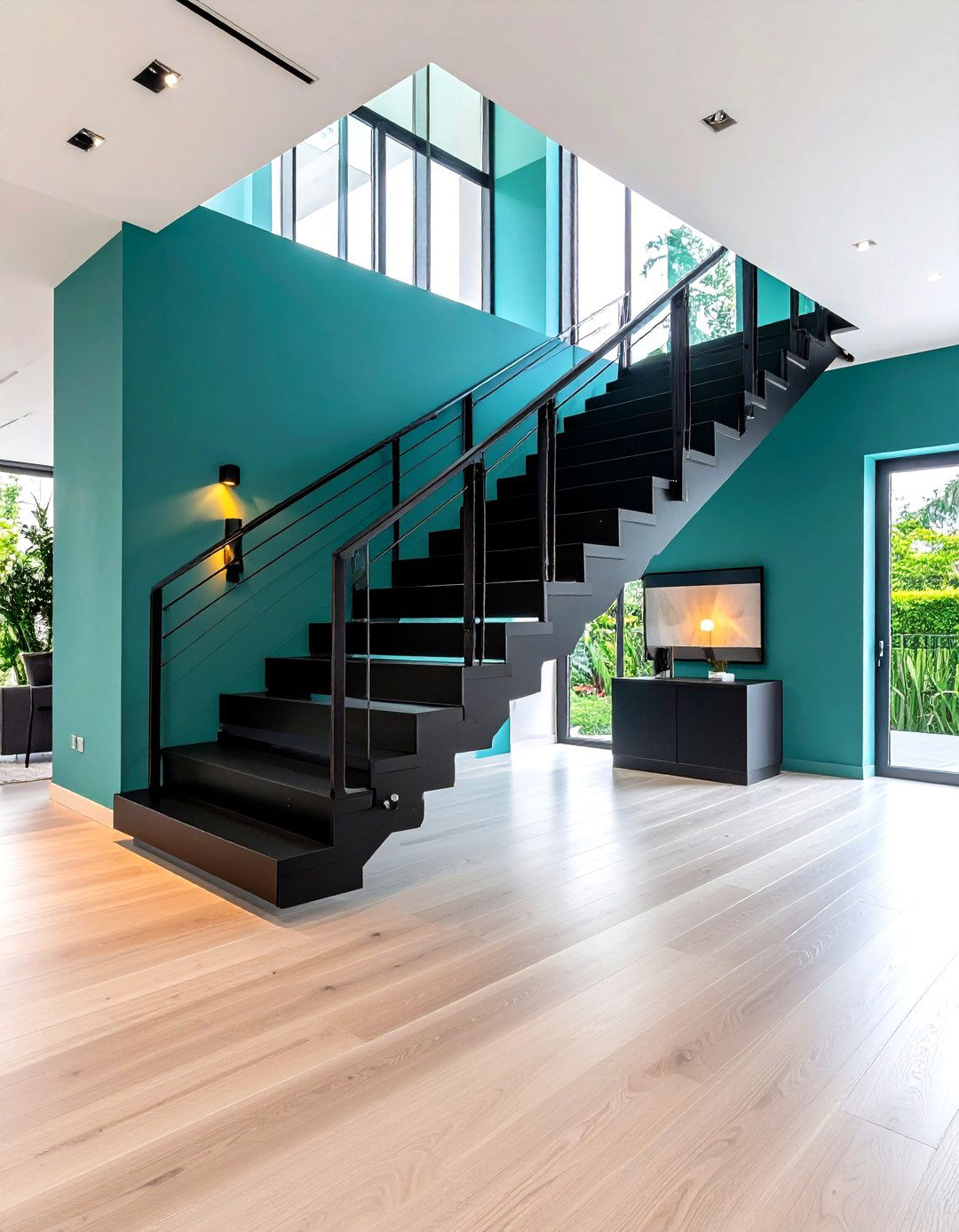 Black Cantilever Staircase Innovation - 24 black staircase ideas