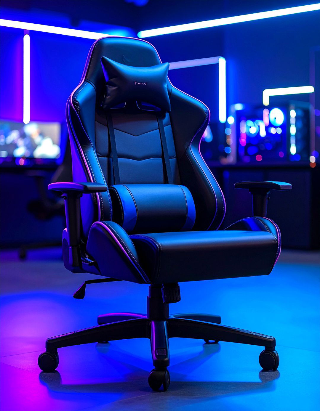 Black Gaming Chair Showcase - 24 Black Gaming Room Ideas