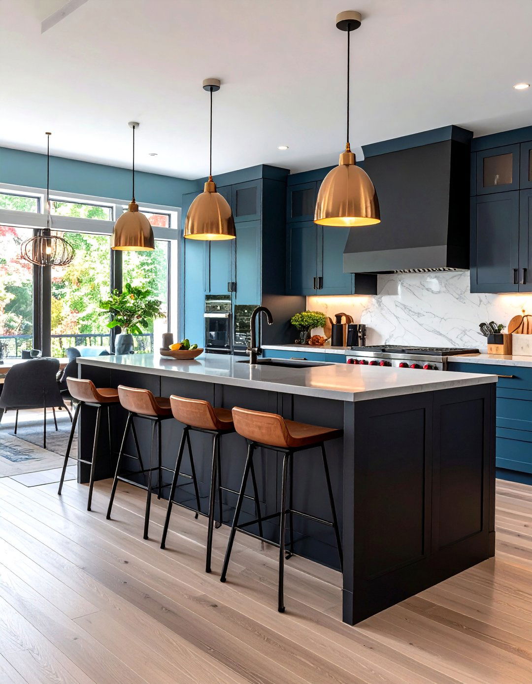 Black Kitchen Island with Breakfast Bar - 24 Black Kitchen Islands