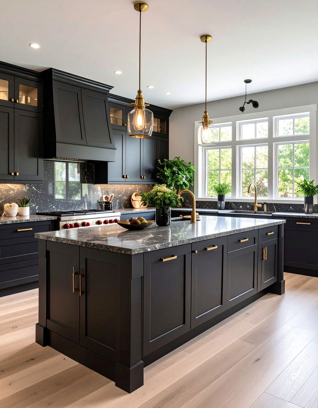 Black Mixed Materials Luxury - 24 Black Kitchen Countertops