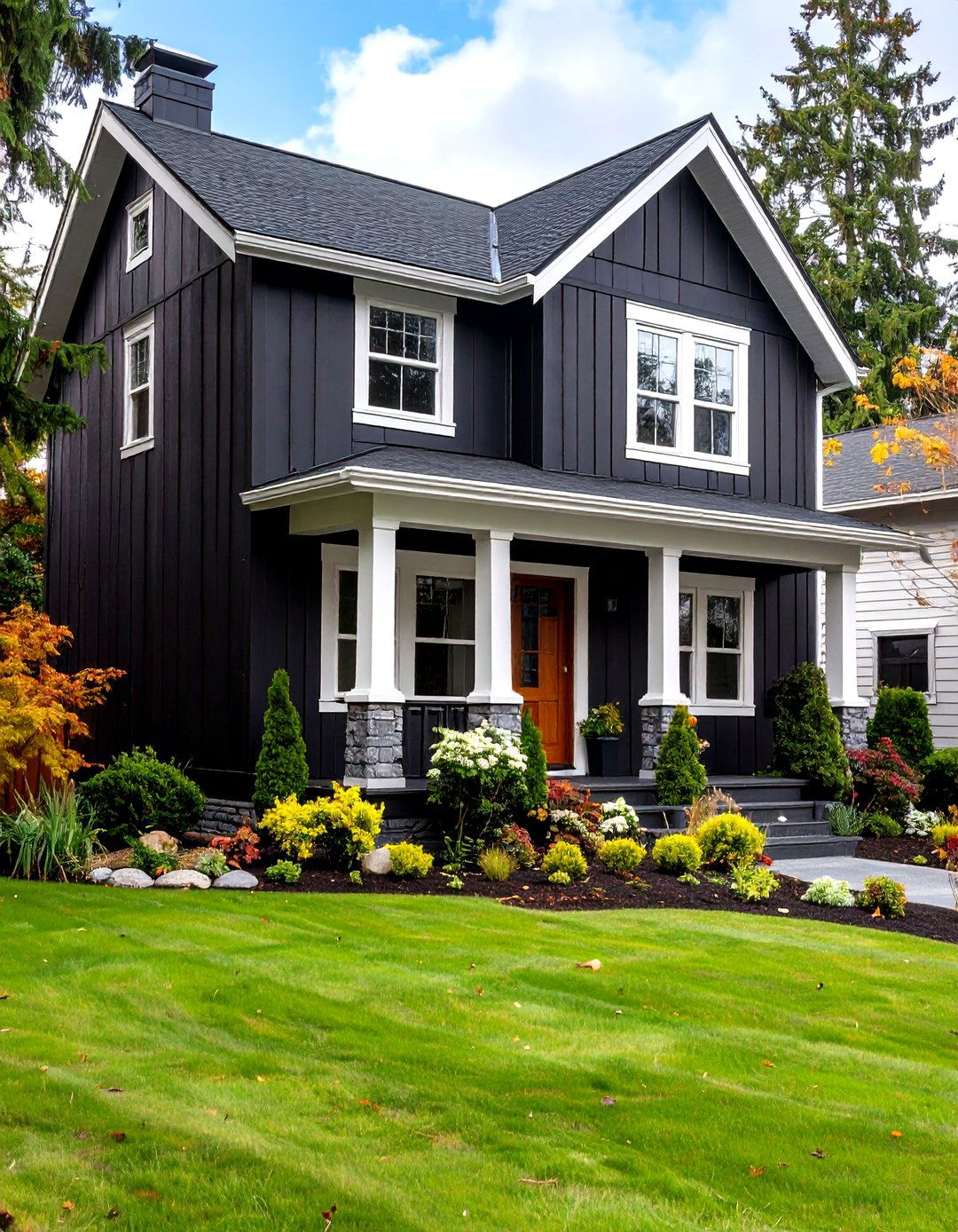 Black Siding Contemporary Designs - 24 House Siding Colors