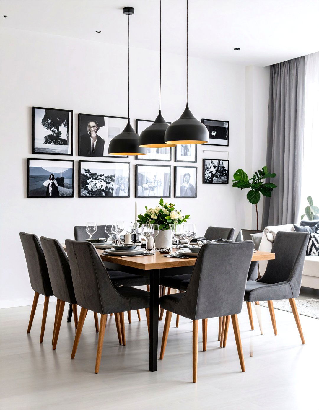 Black and White Photo Collections - 24 Photo Wall Ideas