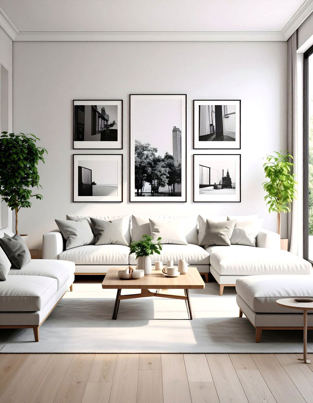 Black and White Photography Series - 24 living room wall decor ideas