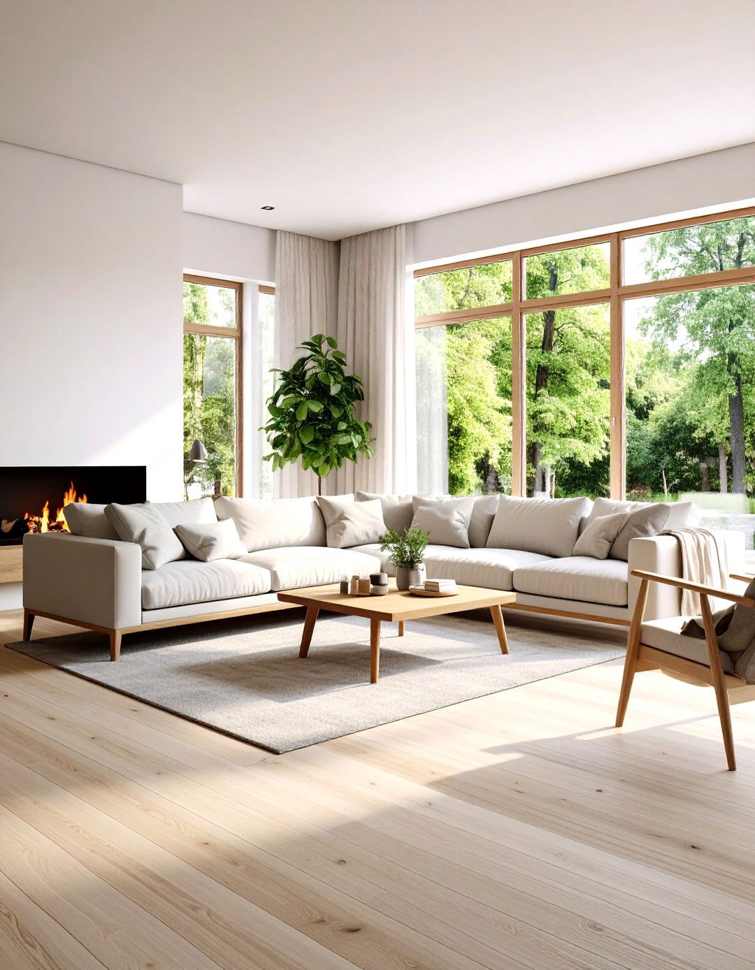 Bleached Wood Techniques - 24 Wood Floor Design Ideas