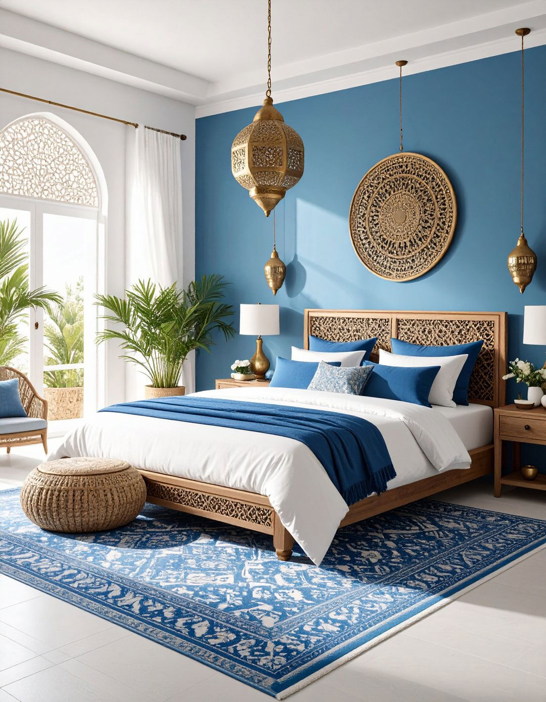 24 Blue and White Bedroom Ideas for a Crisp Retreat