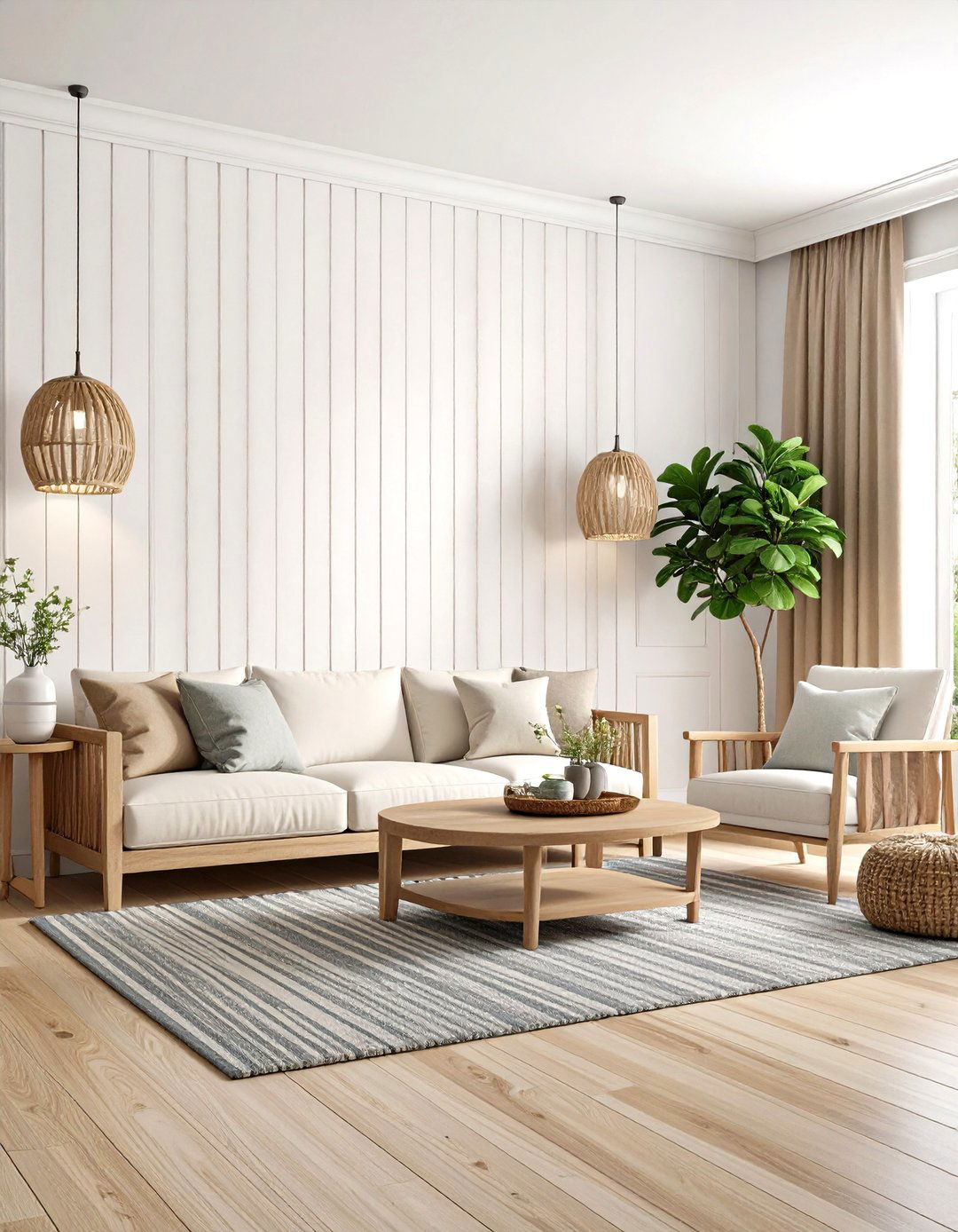 Board and Batten Paneling Systems - 24 Living Room Accent Wall Ideas