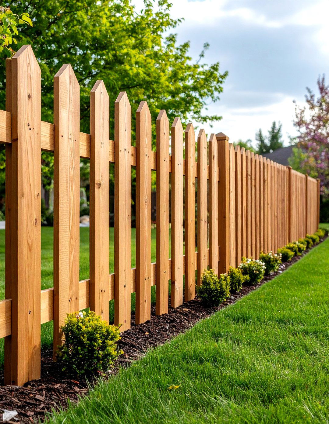Board and Batten Vertical Fence - 24 Wood Fence Ideas