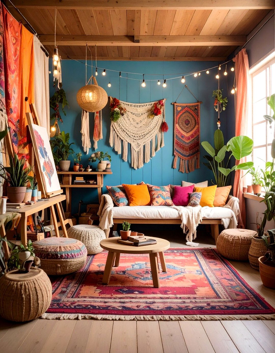 Bohemian Artist Studio - 24 She Shed Interior Ideas