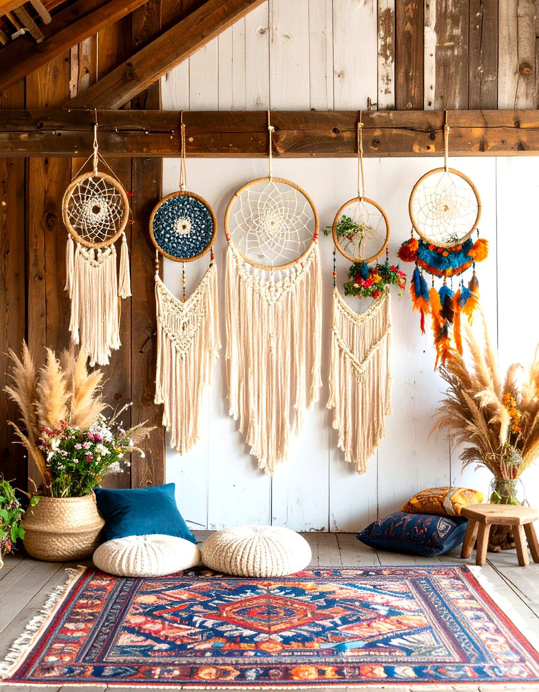 Bohemian Barn Wedding with Macrame Details - 24 Barn Wedding Ideas