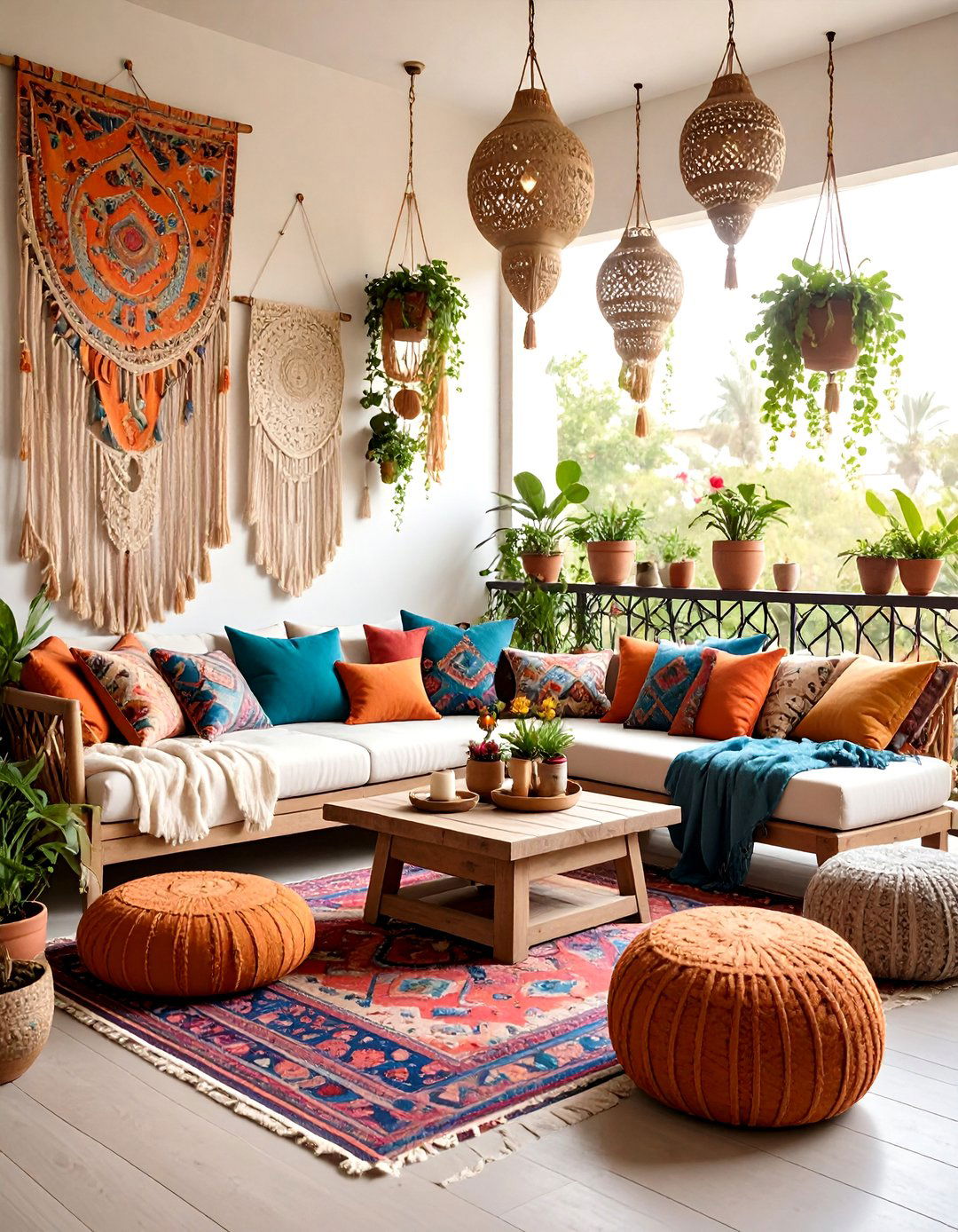 Bohemian Bedroom Balcony Paradise - 24 Bedroom Balcony Ideas