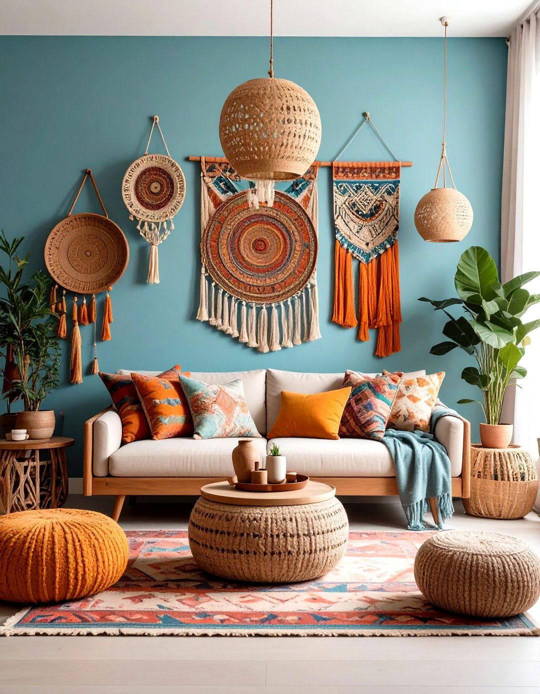 Bohemian Eclectic Gallery Wall - 24 Gallery Wall Ideas