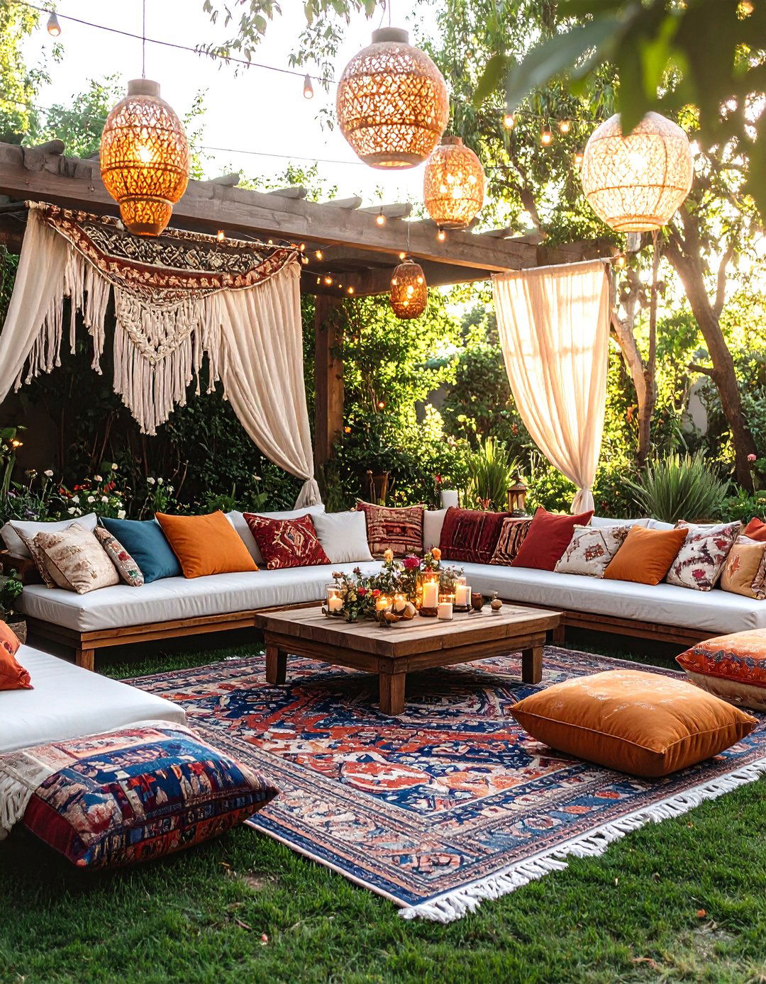 Bohemian Garden Paradise Wedding - 24 Garden Wedding Ideas