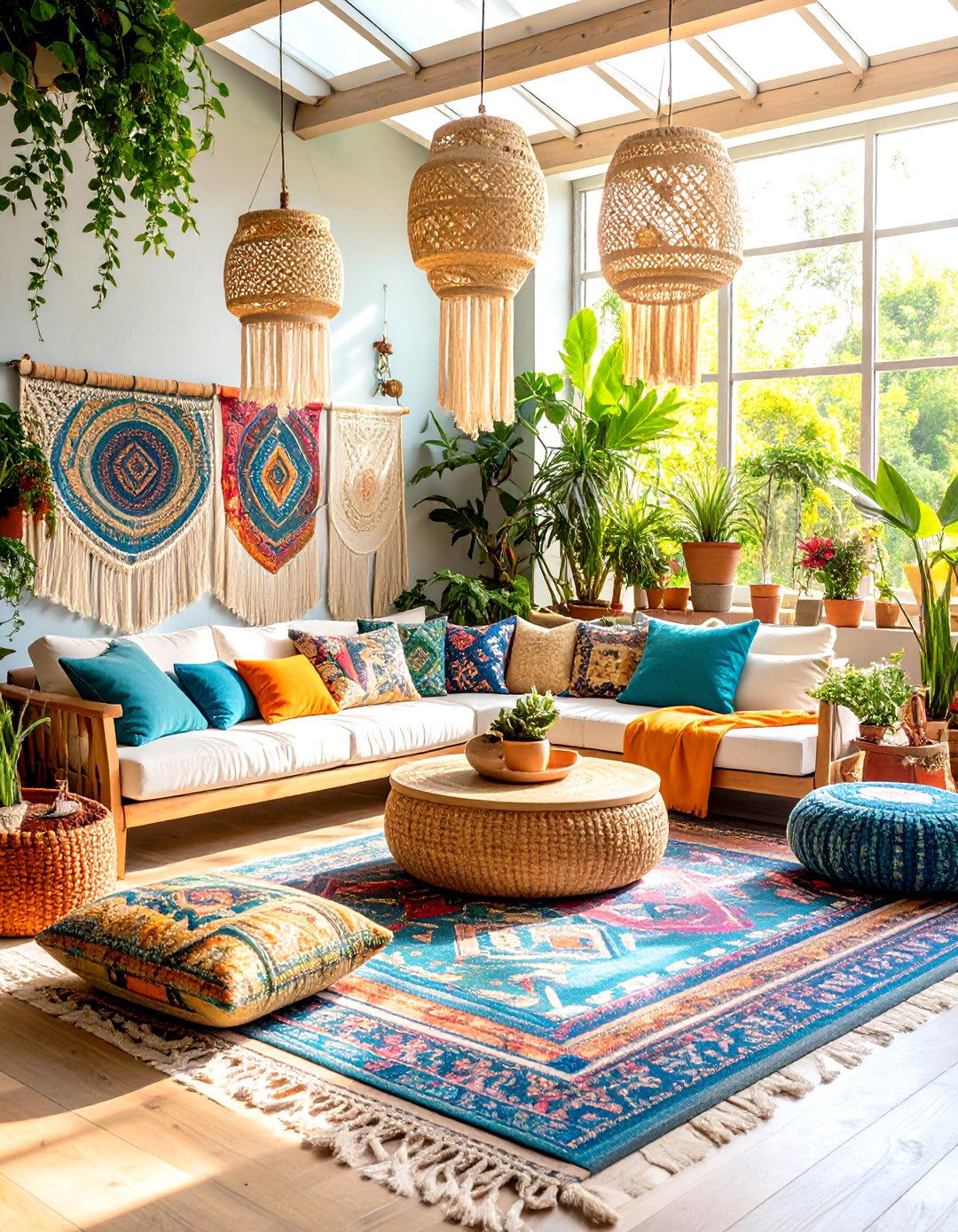 Bohemian Lounge Florida Room - 24 Florida Room Ideas